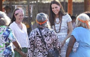 ULURU - Kate Middleton wearing a white and blue check print sun dress by British high-street label Hobbs.jpg